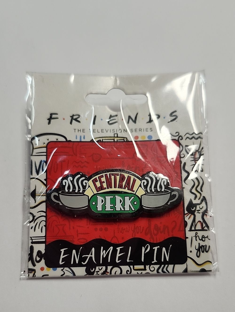 FRIENDS CENTRAL PERK CAFE EXCLUSIVE LIMITED-EDITION FRIENDS ENAMEL PIN